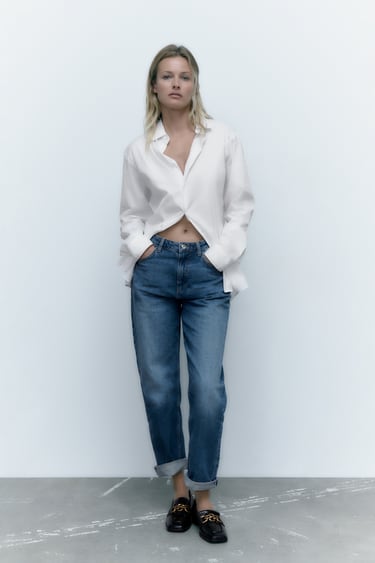 Image 0 of Z1975 RELAXED FIT JEANS from Zara