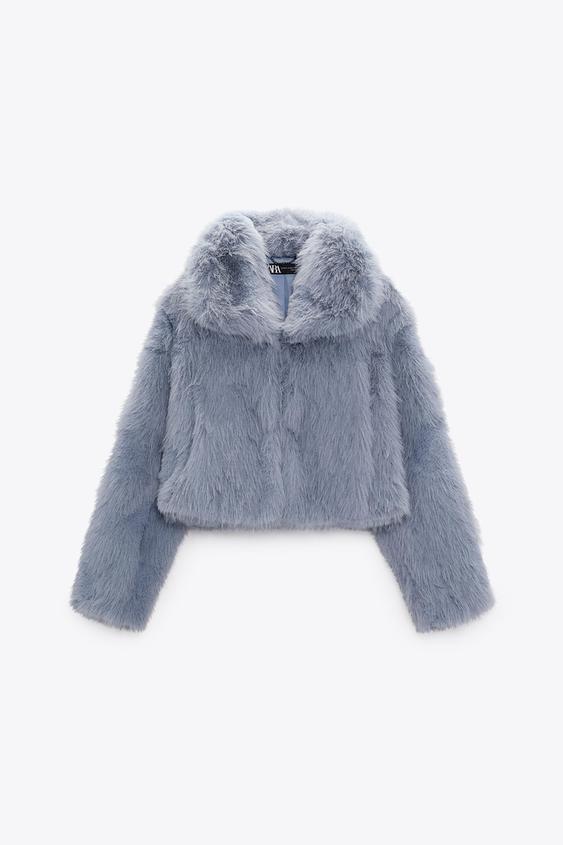 Εικόνα 10 του ΚΟΝΤΟ ΜΠΟΥΦΑΝ ΑΠΟ ΣΥΝΘΕΤΙΚΗ ΓΟΥΝΑ από Zara