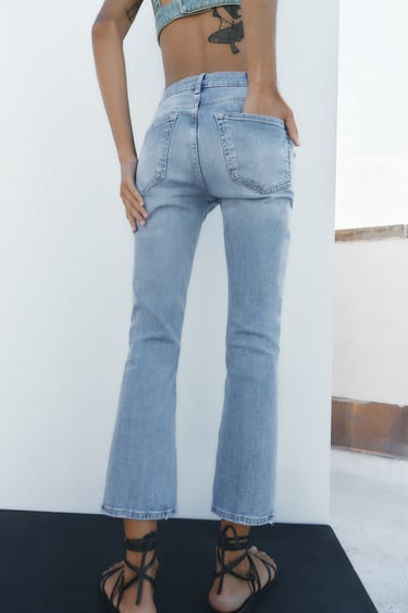 ZW THE HIGH RISE CROPPED FLARED JEANS