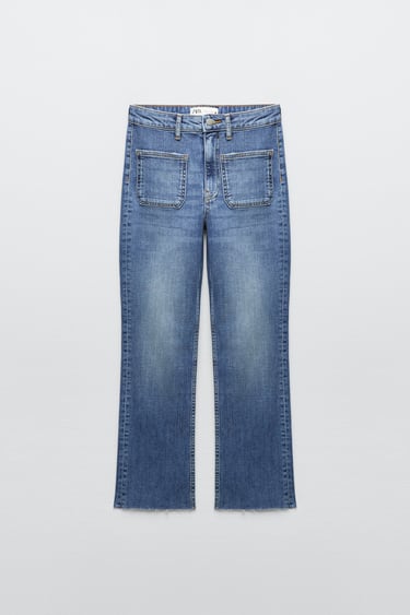 Image 0 of ZW THE SAILOR FLARE JEANS from Zara