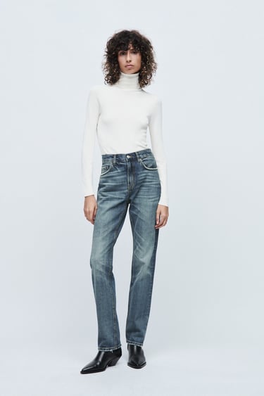 Image 0 of ZW THE SELVEDGE JEANS from Zara