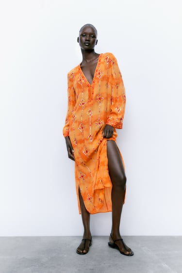 Image 0 of TUNIC DRESS WITH SEQUINS - LIMITED EDITION from Zara