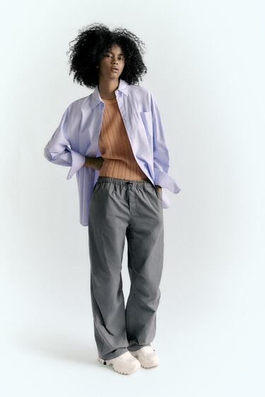 Image 0 of PARACHUTE PANTS from Zara