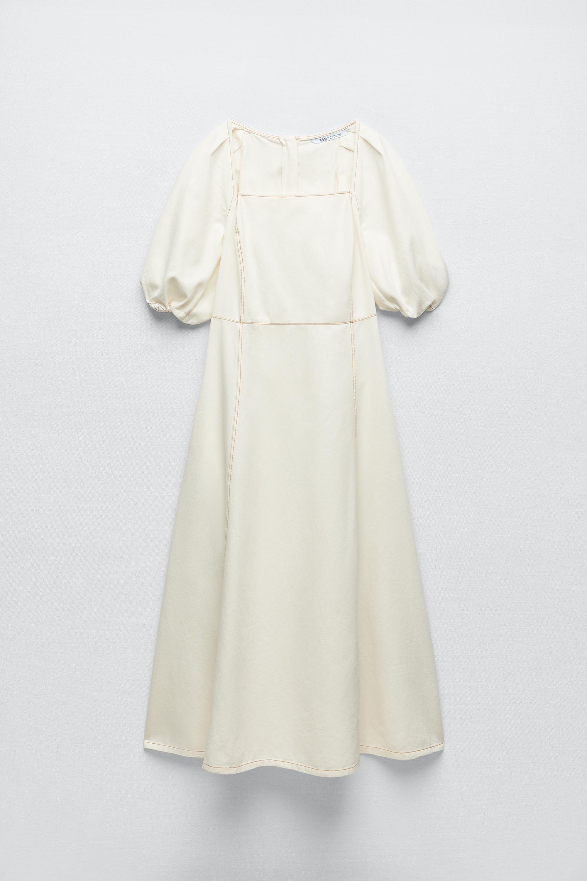デニムワンピース ネイビーブルー Zara Japan 日本 デニムワンピース ネイビーブルー Zara Japan 日本
