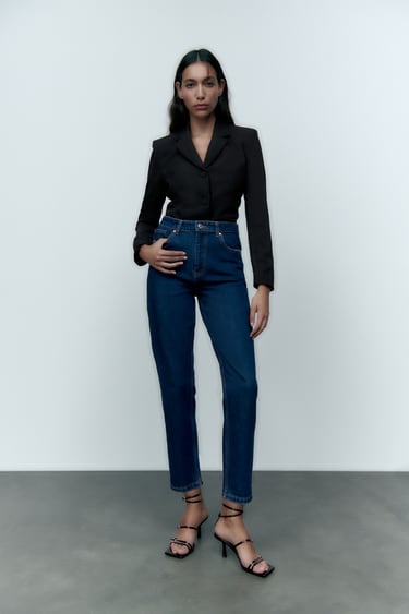 Image 0 of Z1975 MOM-FIT AUTHENTIC JEANS from Zara