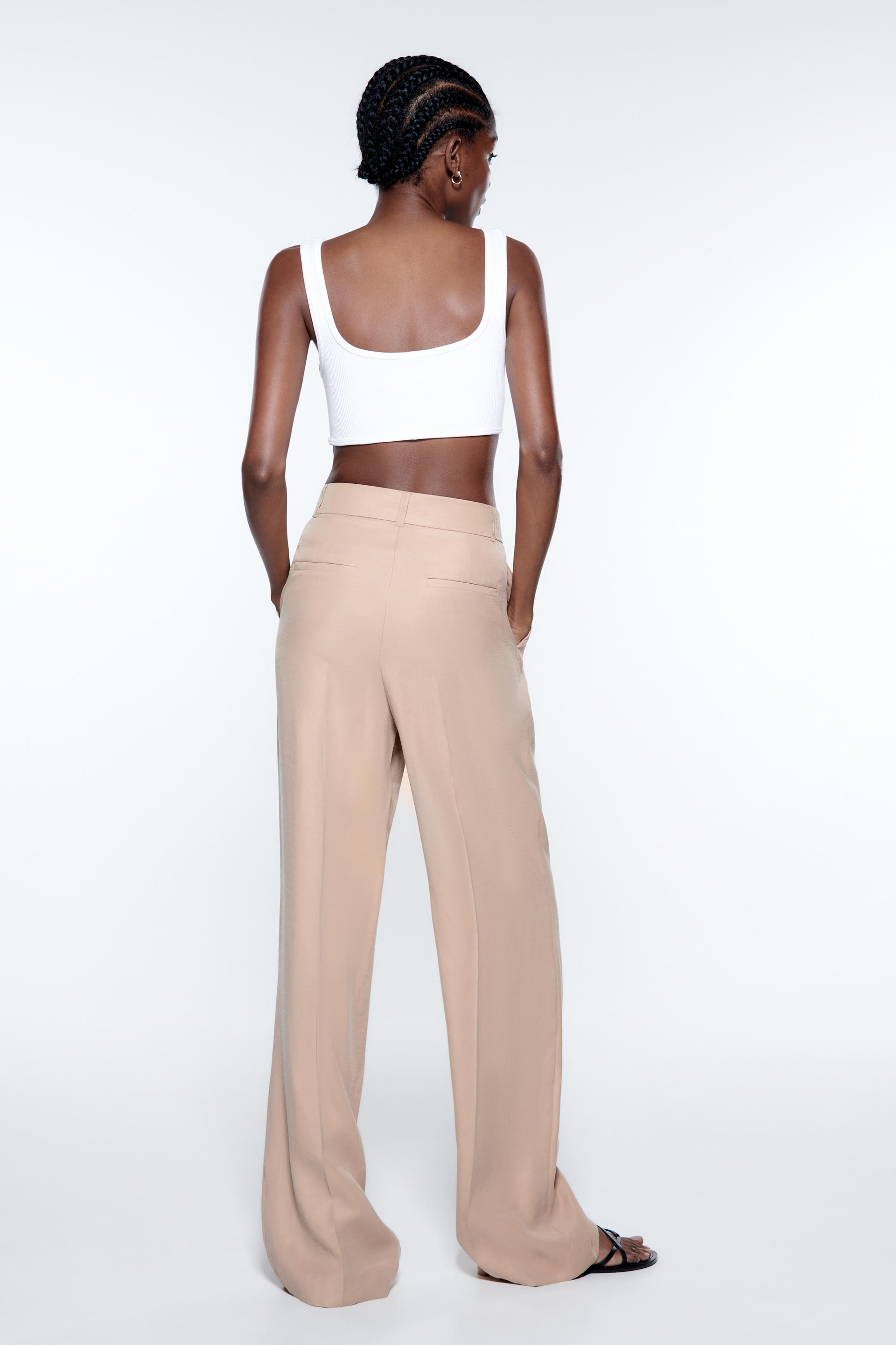 Full length trousers zara Clearance