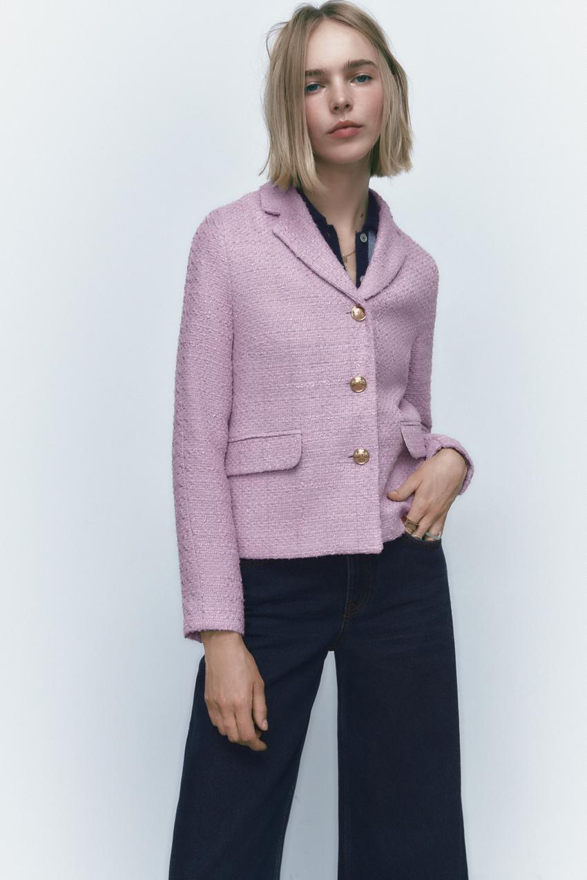 Lilac zara blazer Outlet