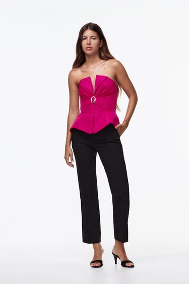 Image 0 of BUSTIER TOP LIMITED EDITION from Zara