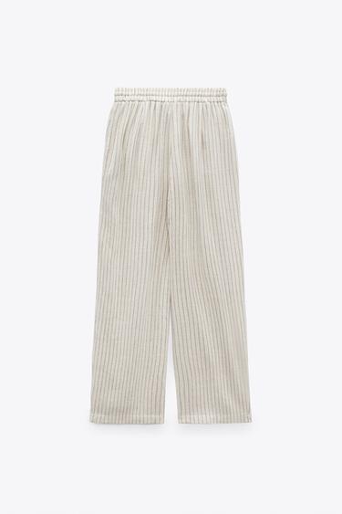 Pantalones anchos y harén de Zara | FASHIOLA.es