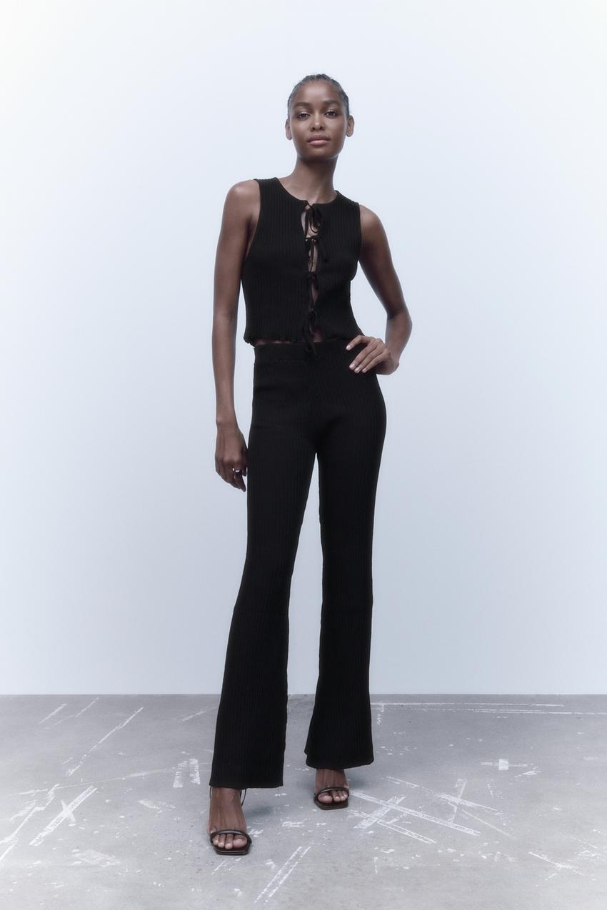 Flared split zara Clearance