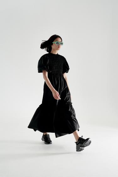 ブラックドレス レディース 最新コレクション Zara 日本 ブラックドレス レディース 最新コレクション Zara 日本