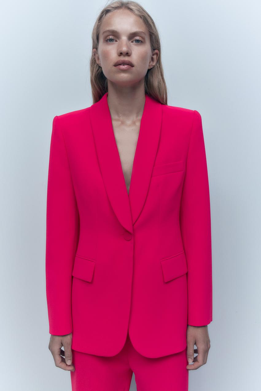 Shawl lapel blazer zara Clearance