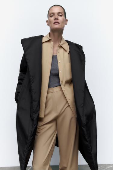 ファーフード付きコート レディース 最新コレクション Zara 日本 ファーフード付きコート レディース 最新コレクション Zara 日本