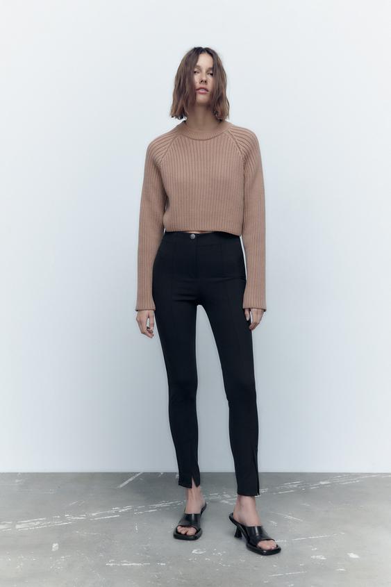 Zara side zip leggings Clearance