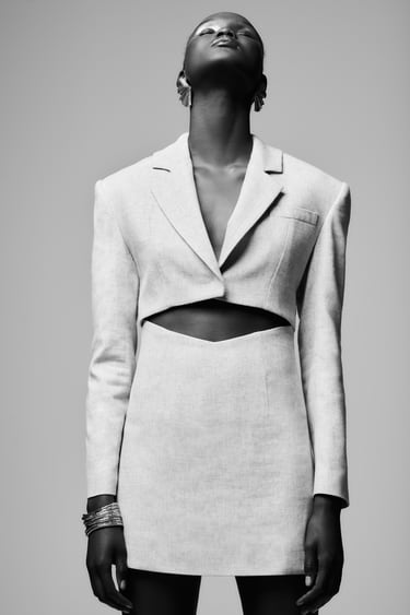 Image 0 of CUT-OUT BLAZER DRESS - LIMITED EDITION from Zara