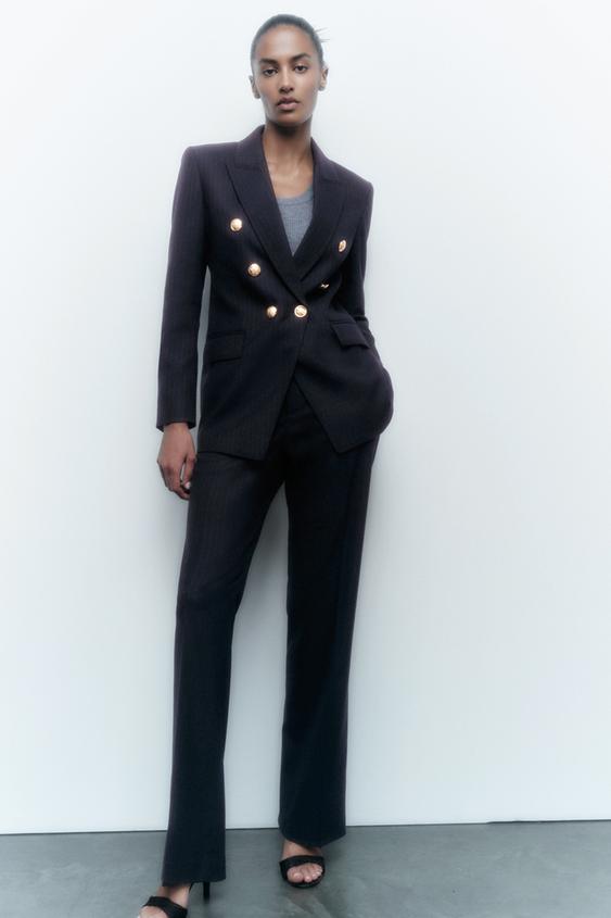 Double breasted zara blazer Clearance