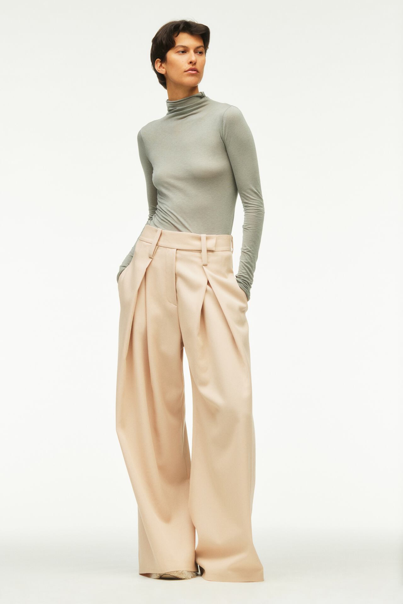 Oversize Wool Trousers – Limited Edition, now £69.99 – zara