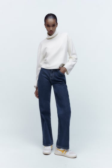 Image 0 of TRF UTILITY JEANS from Zara