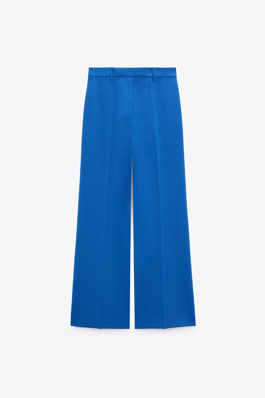 STRAIGHT LEG PANTS LIMITED EDITION Mid blue ZARA Canada