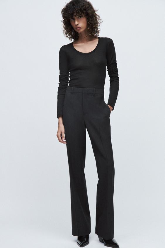 Wool trousers womens zara Outlet