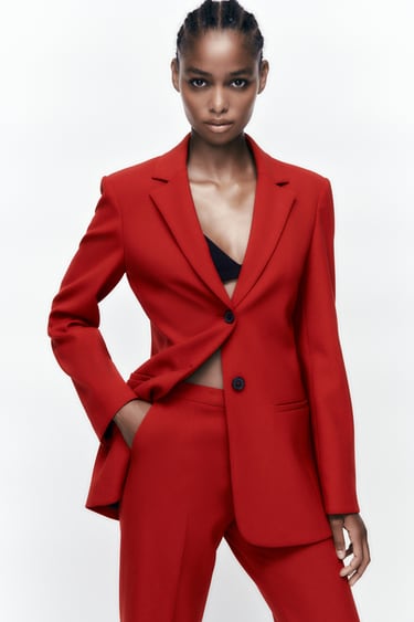 Image 0 of MINIMALIST FITTED BLAZER LIMITED EDITION from Zara