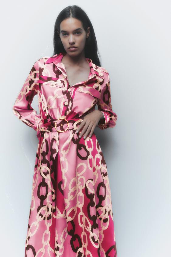 Εικόνα 2 του ΦΟΡΕΜΑ-ΠΟΥΚΑΜΙΣΑ ΜΕ ΤΥΠΩΜΑ ΑΛΥΣΙΔΕΣ από Zara