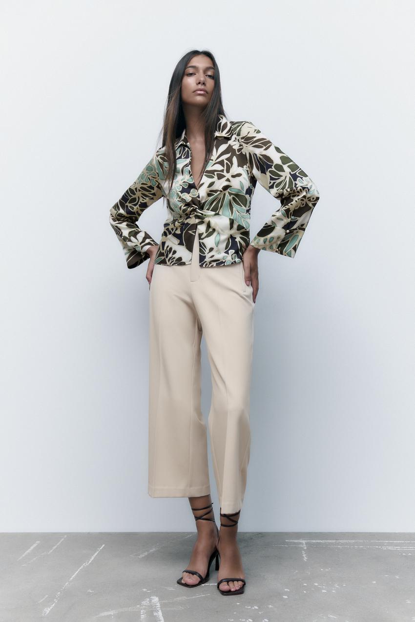 Zara tropical top Outlet