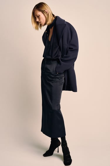 Image 0 of WOOL BLEND COAT - LIMITED EDITION from Zara