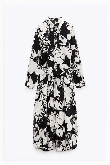 フラワーワンピース ワンピース ジャンプスーツ Woman Zara 日本 フラワーワンピース ワンピース ジャンプスーツ Woman Zara 日本