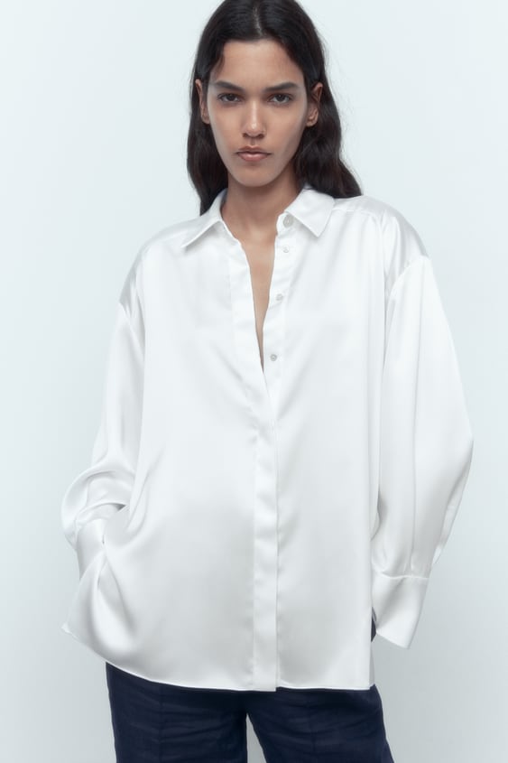 Desgastar principio emocionante Camisas Blancas de de Mujer | Nueva Colección Online | ZARA Argentina