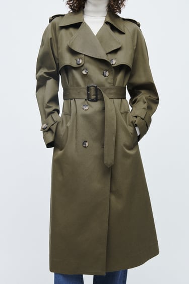 Image 0 of BELTED TRENCH COAT - LIMITED EDITION from Zara