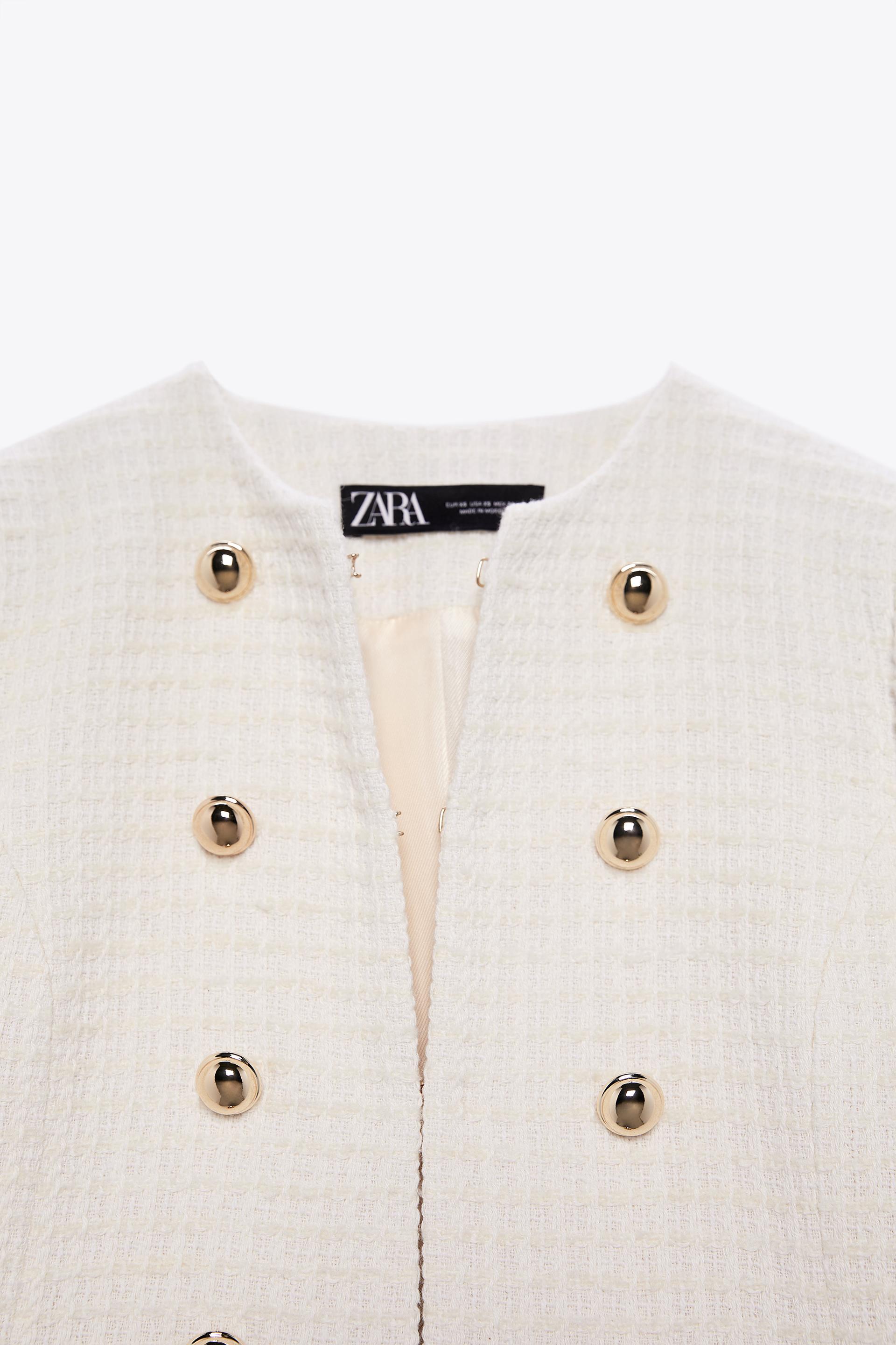 zara cotton jacket