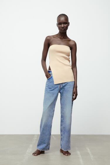 Image 0 of OFF-THE-SHOULDER TOP from Zara