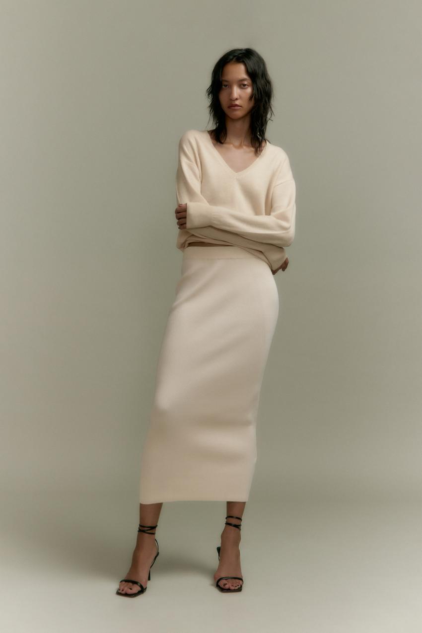 Zara extra soft knit sweater Clearance