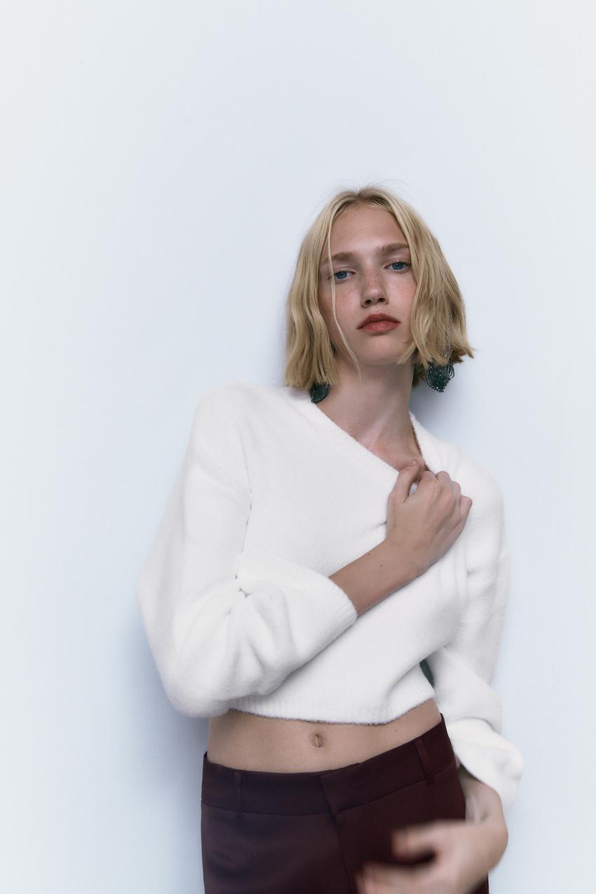 Zara soft touch knit sweater Clearance