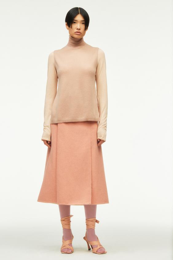 WOOL VEST LIMITED EDITION - Pink | ZARA 
