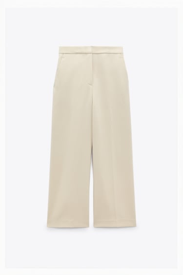 Image 0 of CROPPED CULOTTES from Zara