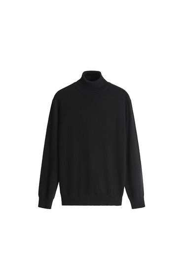Image 0 of 100% CASHMERE HIGH NECK SWEATER from Zara