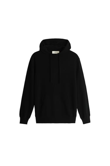 Image 0 of 100% CASHMERE SWEATER WITH HOOD from Zara