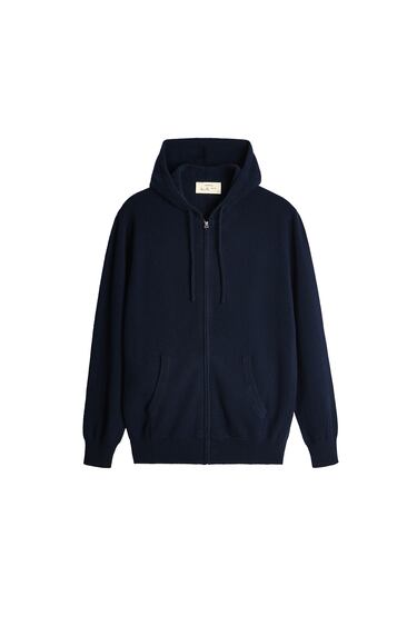Image 0 of 100% CASHMERE KNIT HOODIE from Zara
