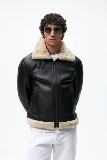 Image 0 of DOUBLE-FACED JACKET from Zara