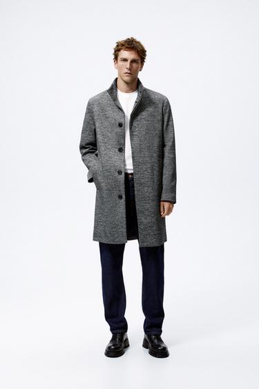 コート グレー 灰色 メンズ 最新コレクション Zara 日本 コート グレー 灰色 メンズ 最新コレクション Zara 日本