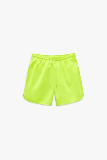 Image 0 of SWIMMING TRUNKS WITH TRIMS from Zara