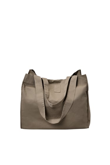 Image 0 of COTTON TOTE BAG from Zara