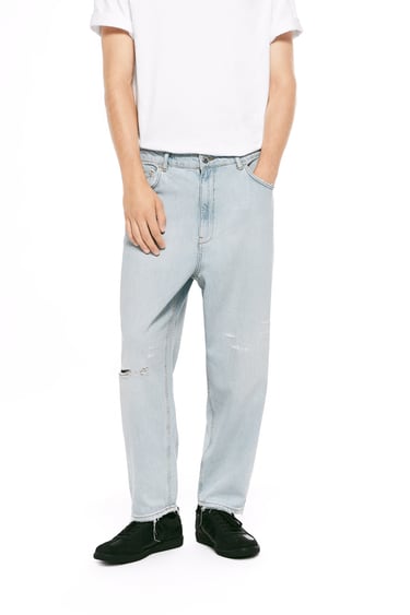 Image 0 of BAGGY FIT JEANS from Zara
