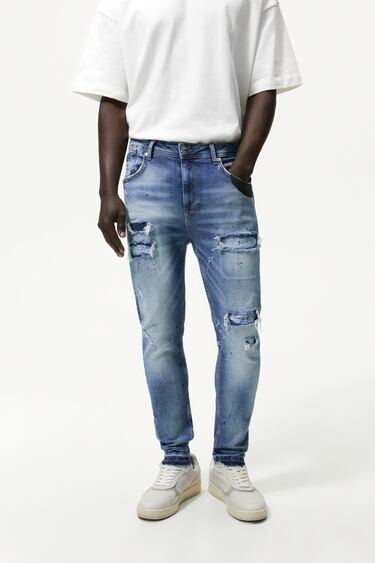 ג'ינס Skinny משולב
