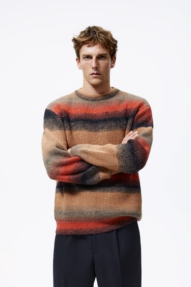 Image 0 of STRIPED SWEATER from Zara