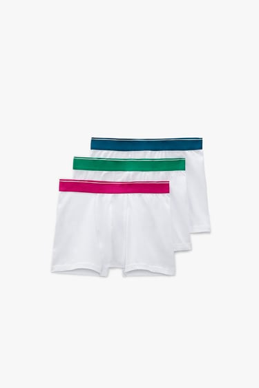 Image 0 of 3-PACK OF ASSORTED BOXERS from Zara