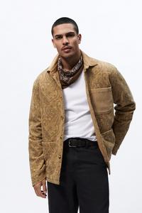 zara shacket men