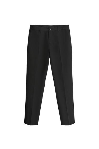 Image 0 of 100% WOOL SUIT PANTS from Zara